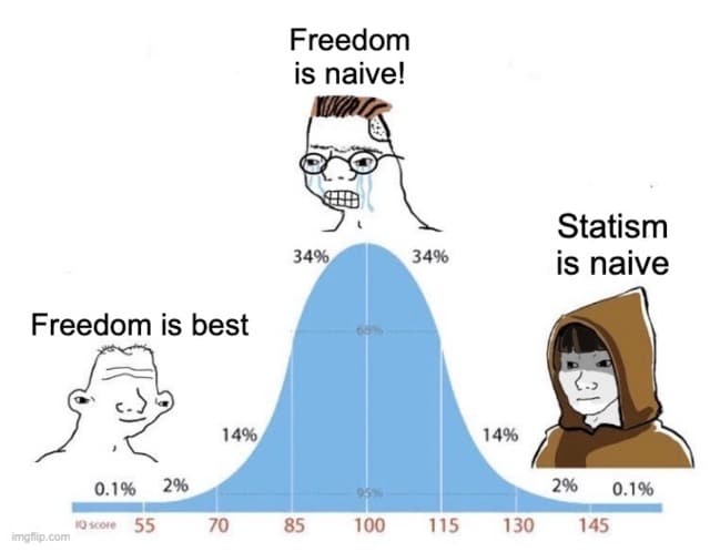Porque É que as Pessoas São tão Condescendentes com os Libertários? Naive